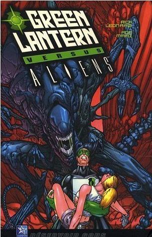 Green Lantern versus Aliens