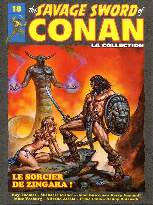 The Savage Sword Of Conan 18 - Le Sorcier De Zingara !