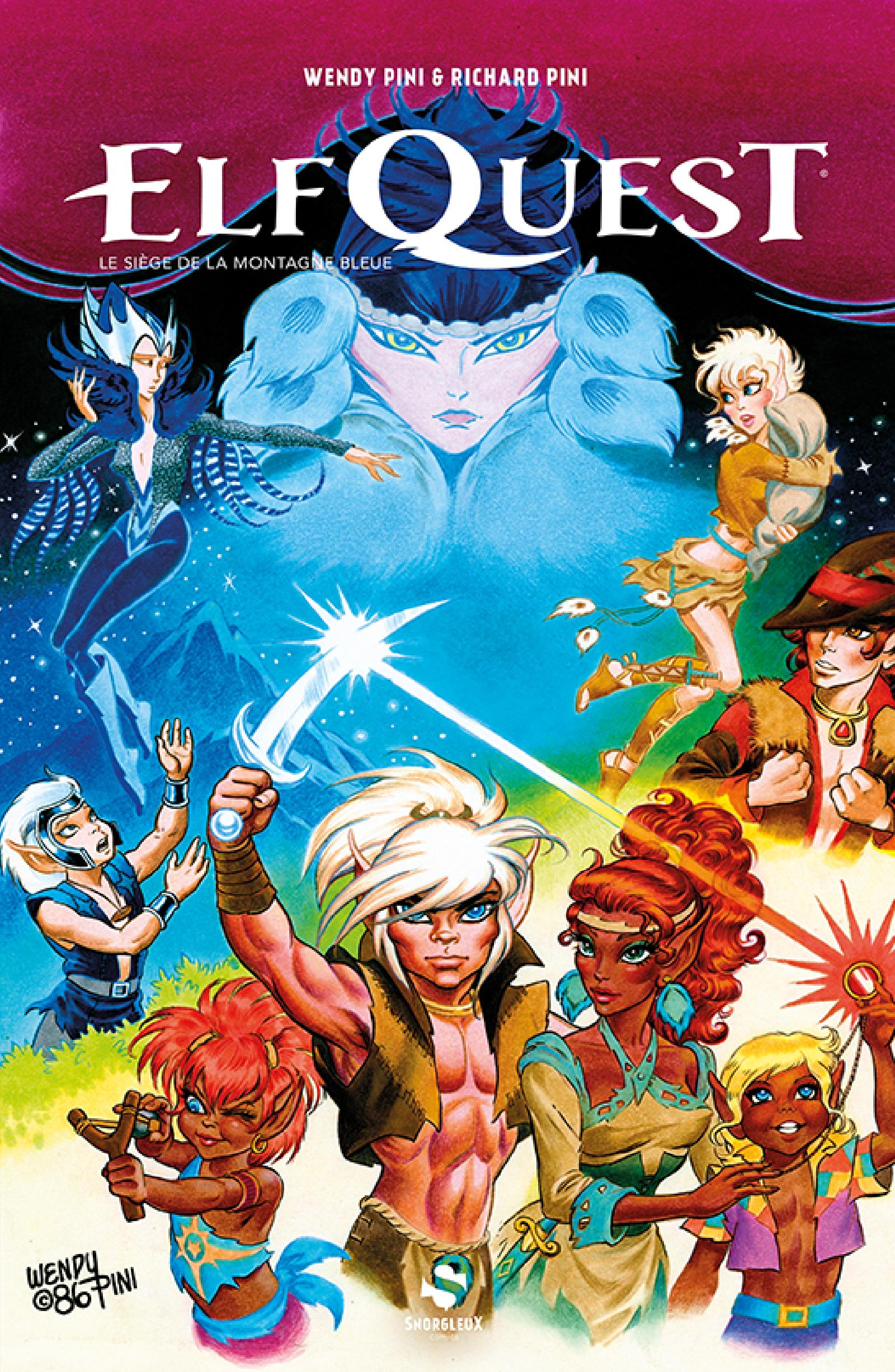 Elfquest - Intégrale Tome 6 - Le Siège De La Montagne Bleue