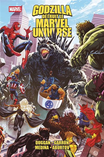 Godzilla détruit le Marvel Universe