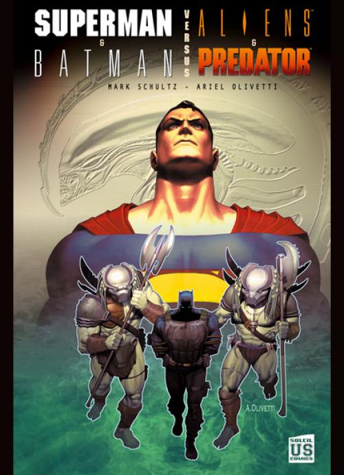 Superman & Batman Versus Aliens & Predator