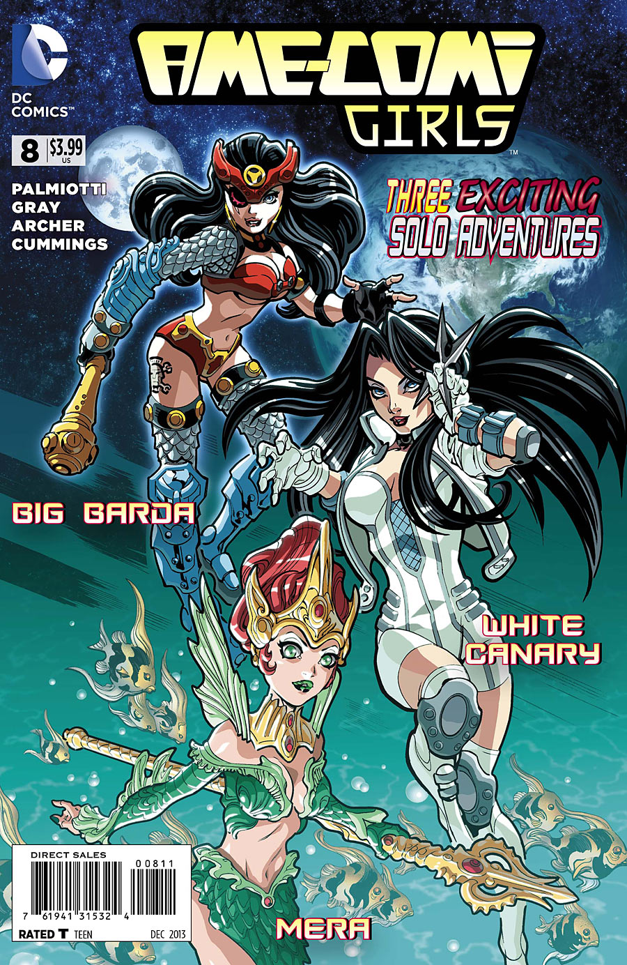 Introducing Mera, White Canary & Big Barda