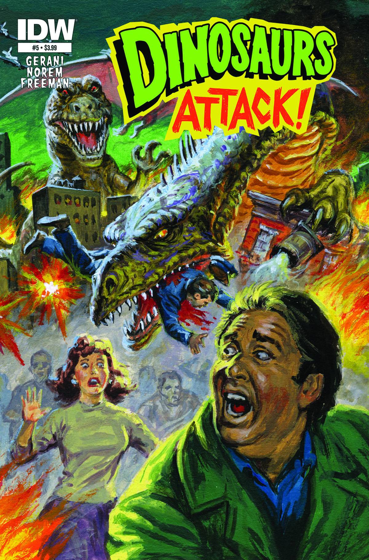 Dinosaurs Attack! #5
