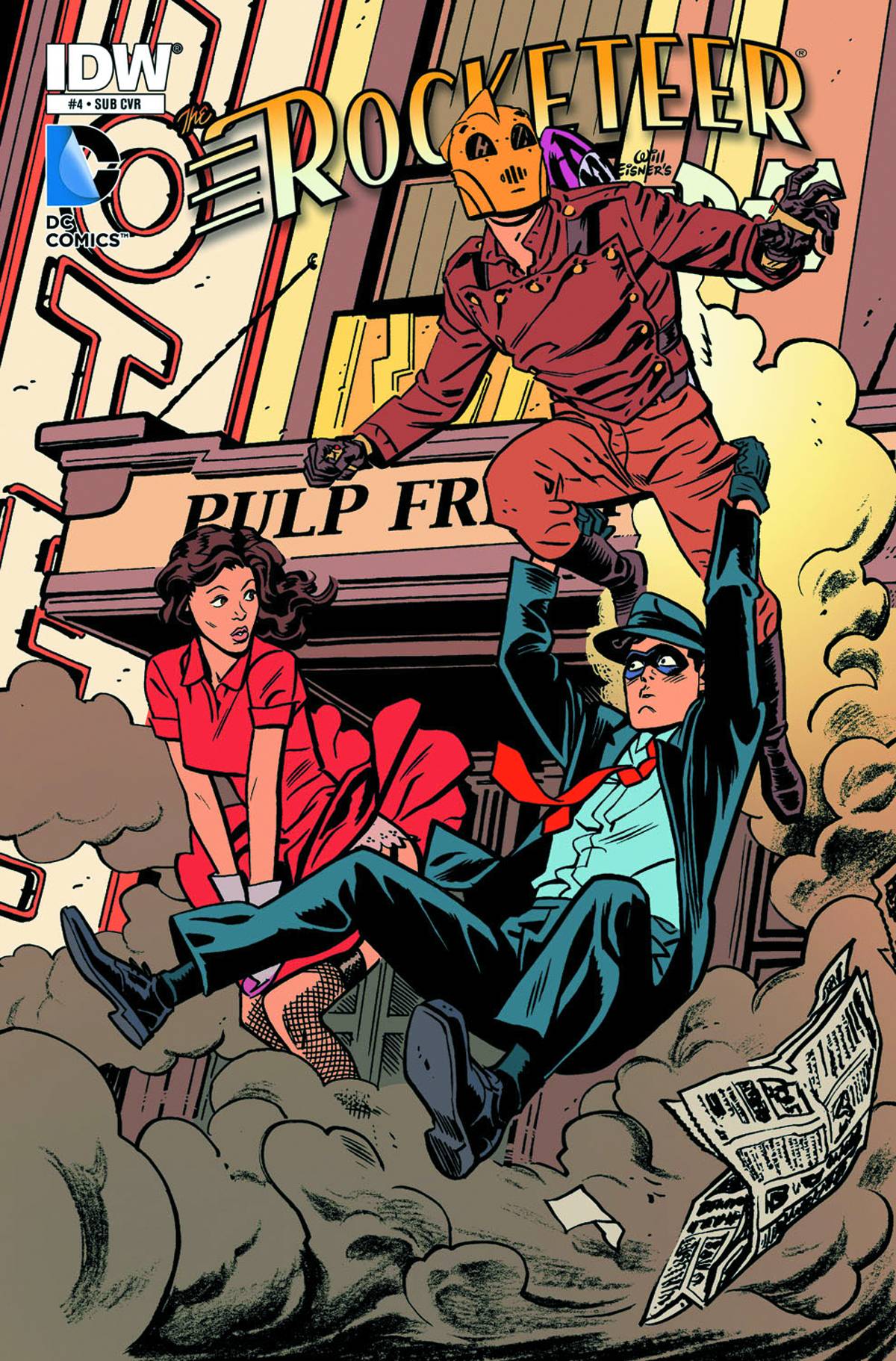 The Rocketeer/the Spirit: Pulp Friction #4