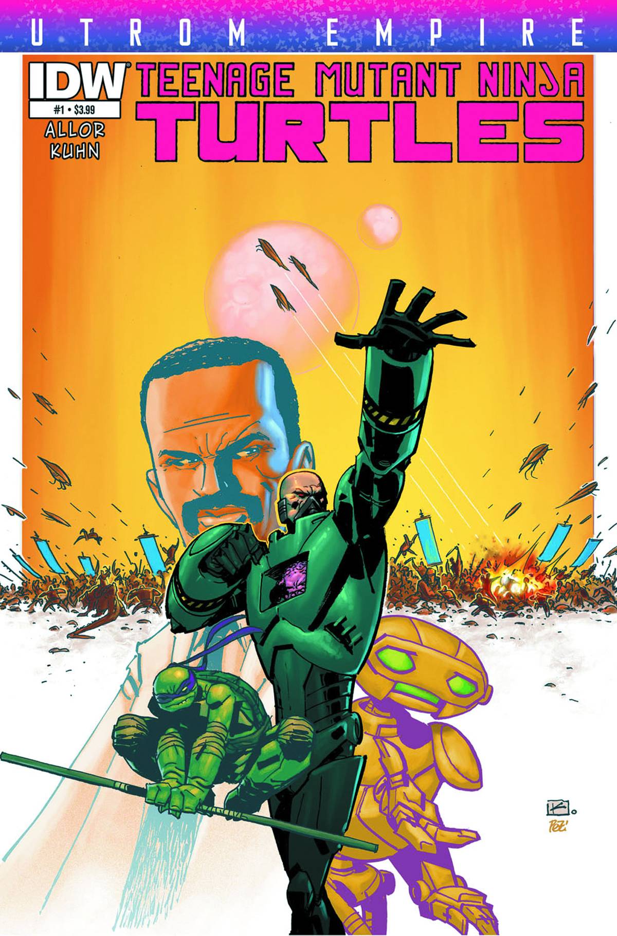 Teenage Mutant Ninja Turtles: Utrom Empire #1