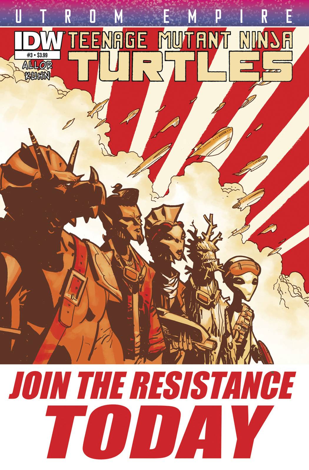Teenage Mutant Ninja Turtles: Utrom Empire #3