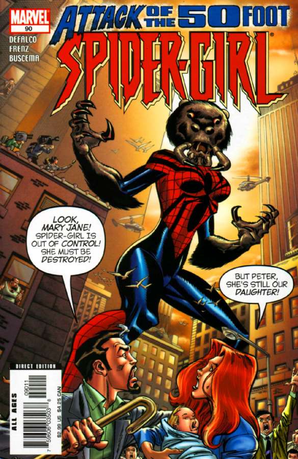 Spider-girl Interrupted!