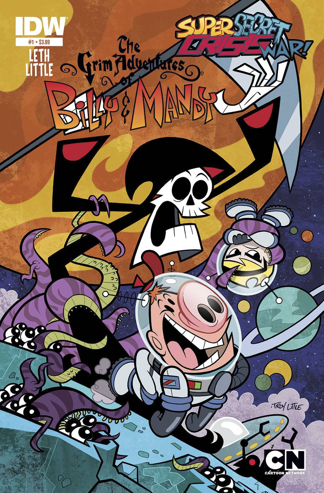 Super Secret Crisis War: The Grim Adventures Of Billy & Mandy #1