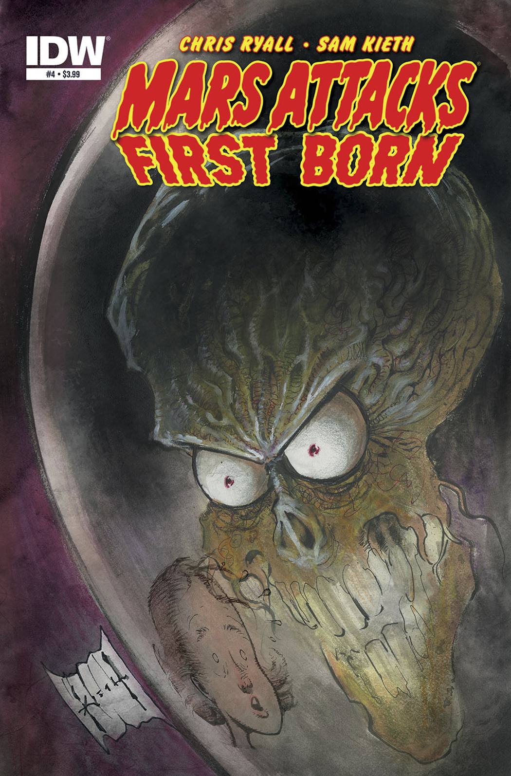 Mars Attacks First Born #4