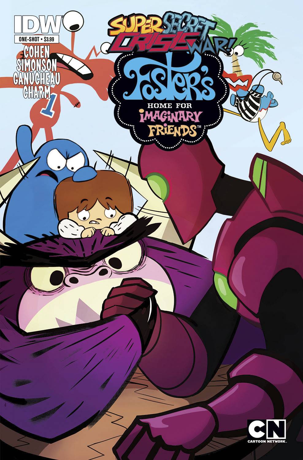 Super Secret Crisis War!: Foster's Home For Imaginary Friends #1