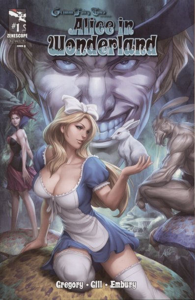 Grimm Fairy Tales Presents Alice In Wonderland #1