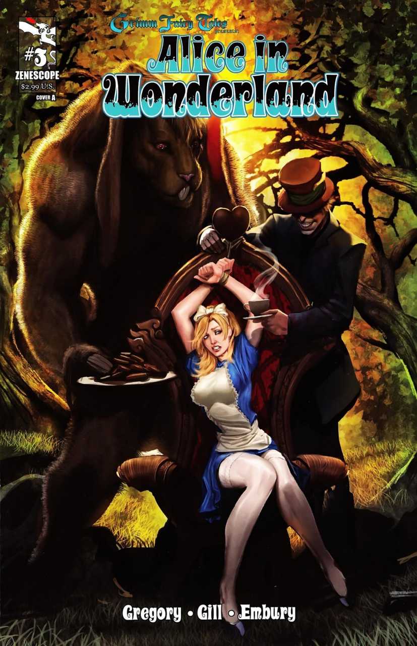 Grimm Fairy Tales Presents Alice In Wonderland #3