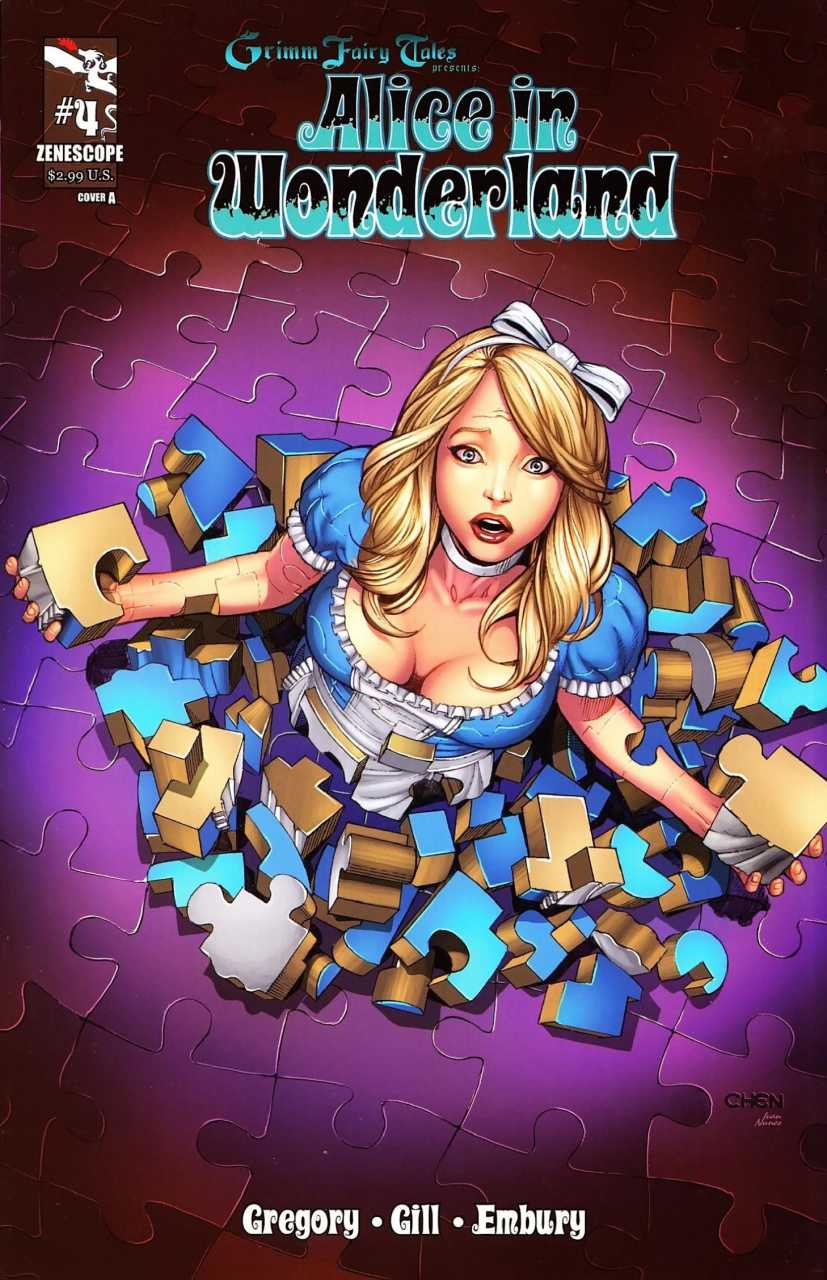 Grimm Fairy Tales Presents Alice In Wonderland #4