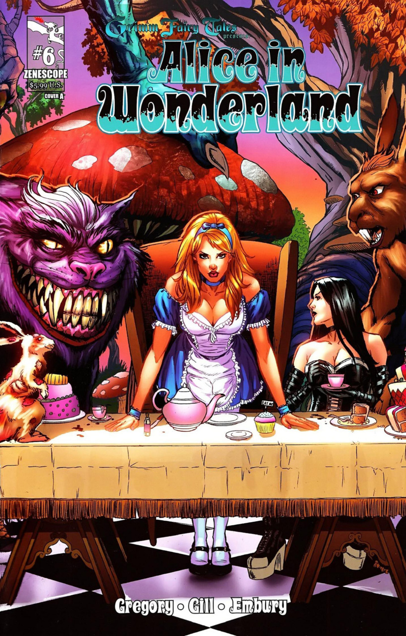 Grimm Fairy Tales Presents Alice In Wonderland #6