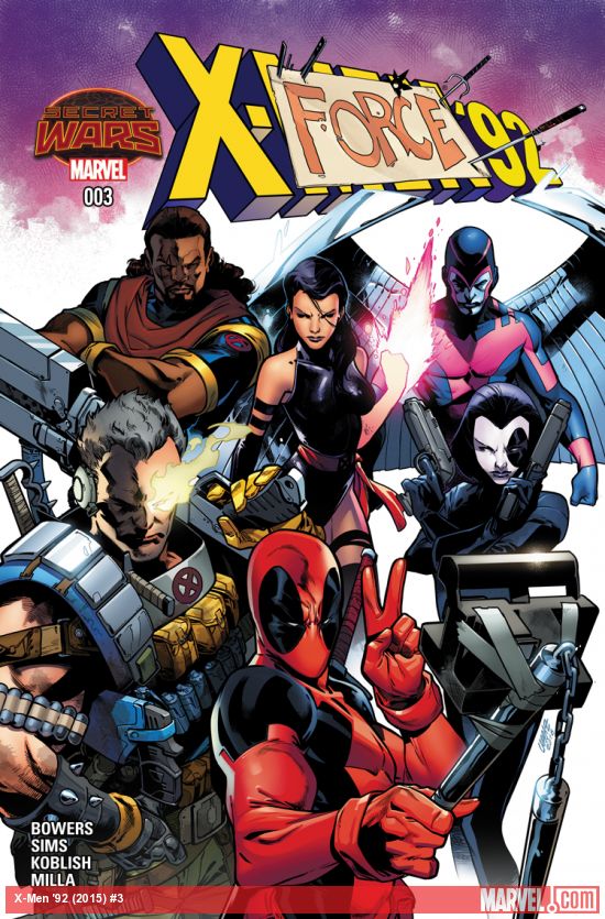X-men '92 #3
