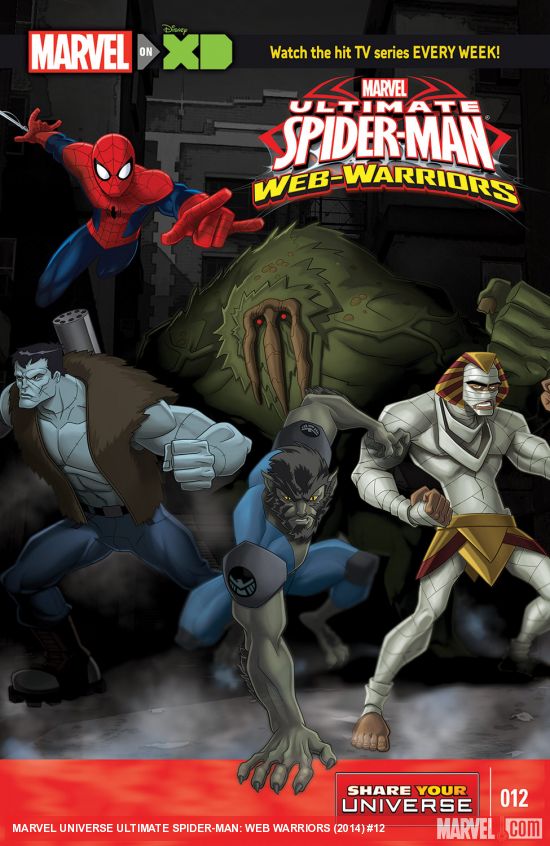 Marvel Universe Ultimate Spider-man: Web Warriors #12