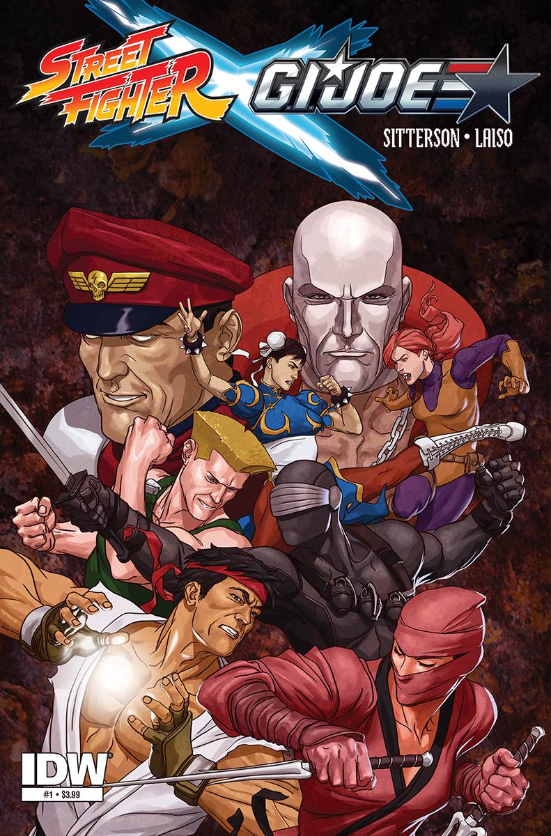 Street Fighter X G.i. Joe #1