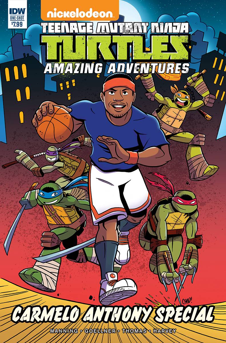 Teenage Mutant Ninja Turtles Amazing Adventures Carmelo Anthony Special #1
