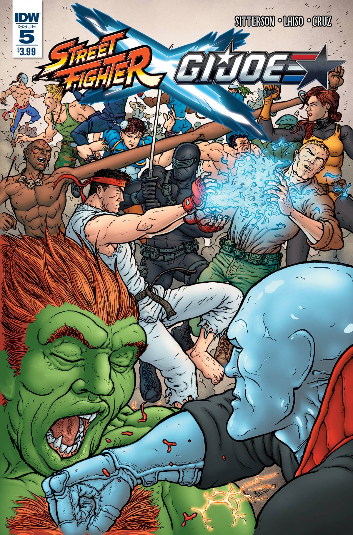 Street Fighter X G.i. Joe #5