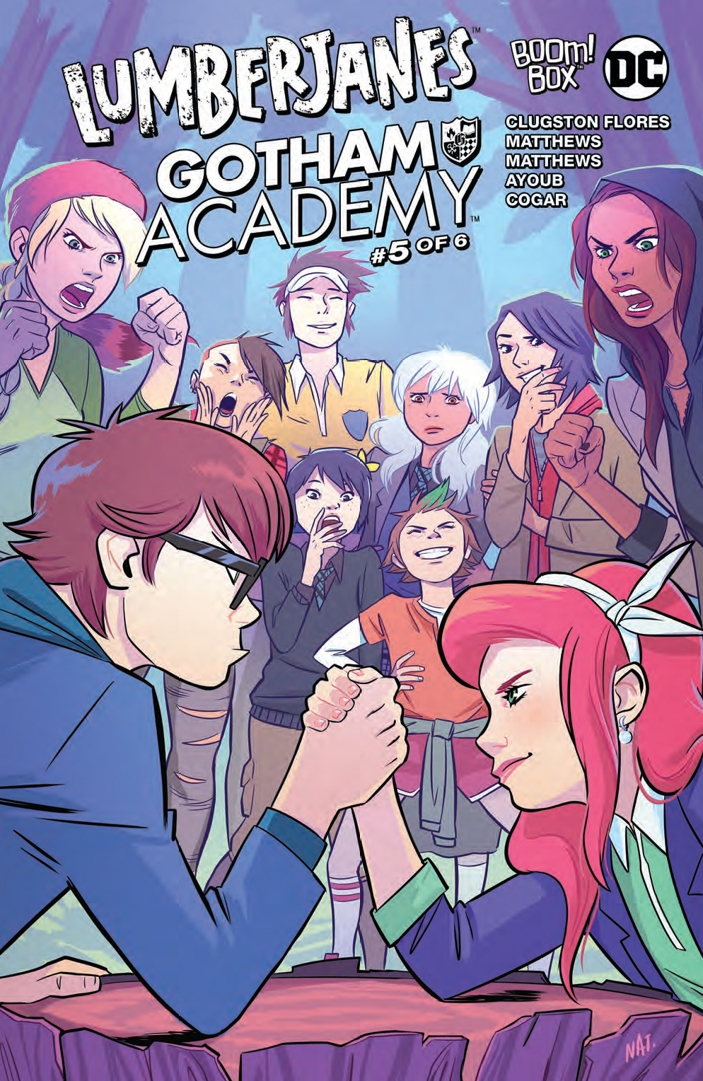 Lumberjanes/gotham Academy #5
