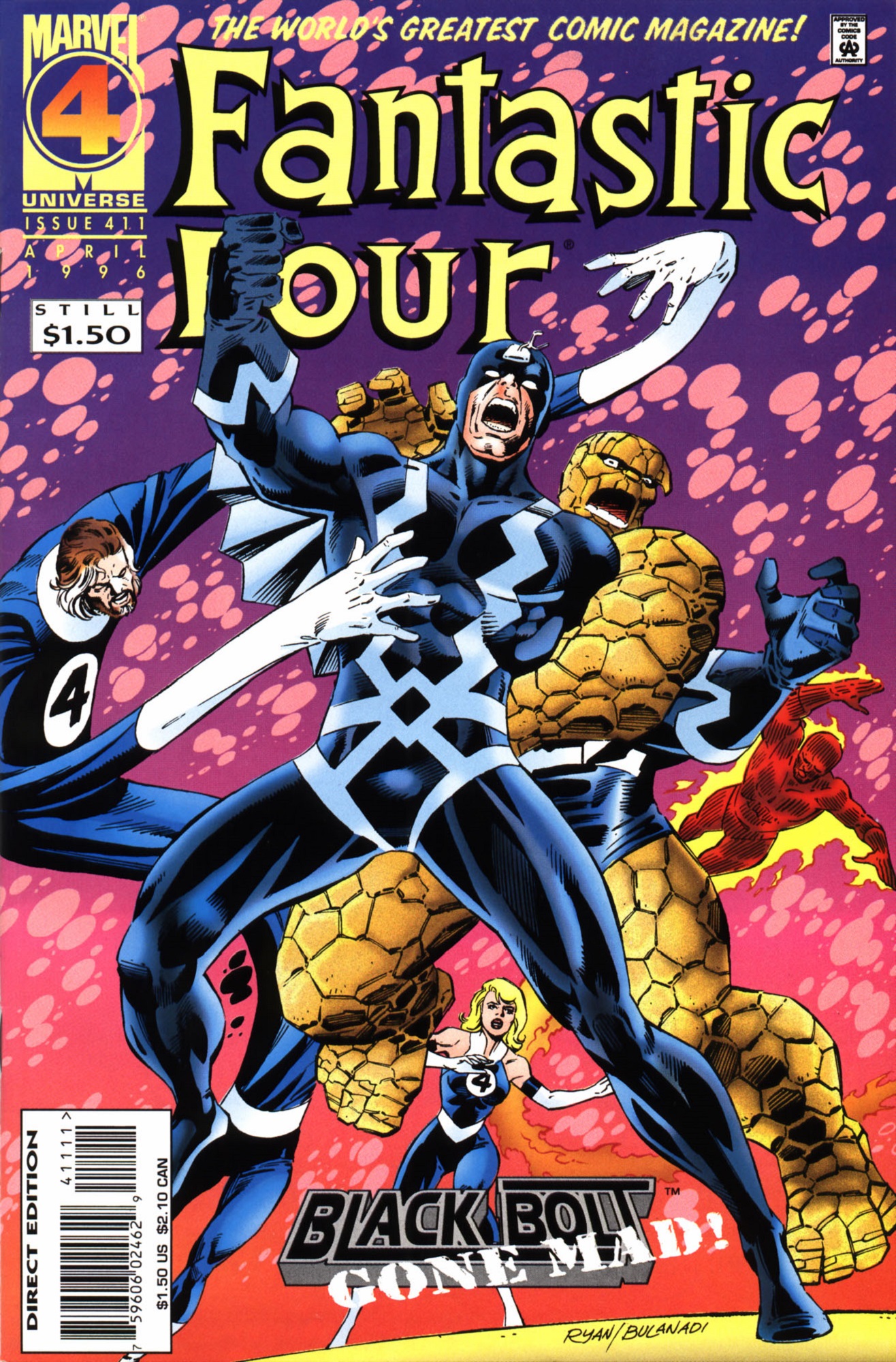 Black Bolt... Berserk!
