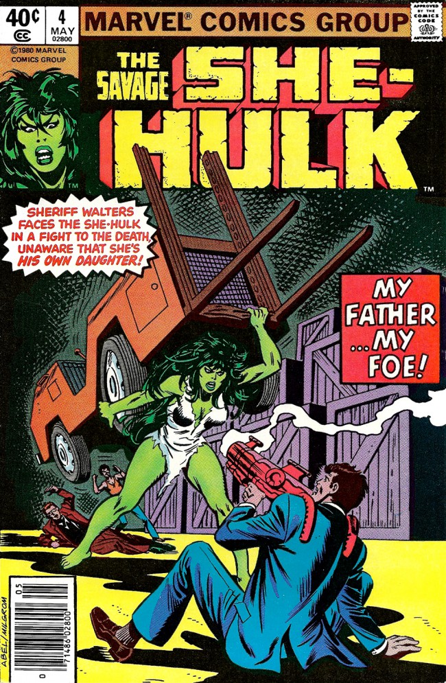 The She-hulk Strikes Back !