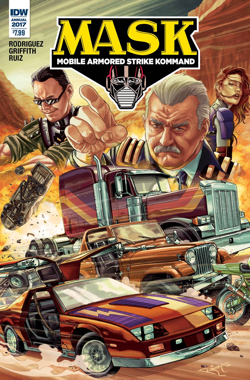 Mask Mobile Armored Strike Kommand Annual #1