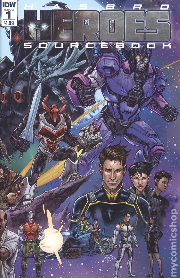 Hasbro Heroes Sourcebook #1