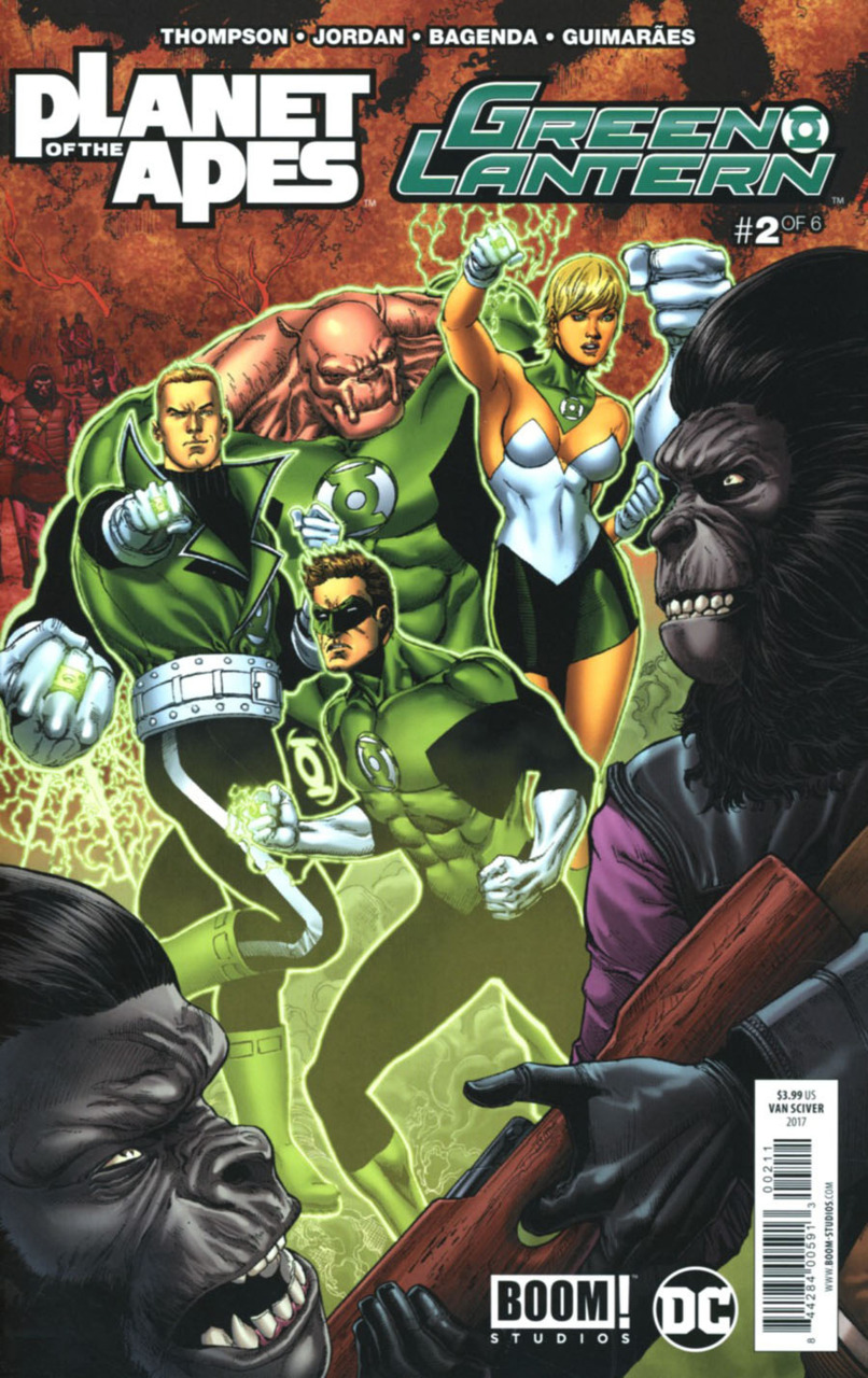Planet Of The Apes/green Lantern #2