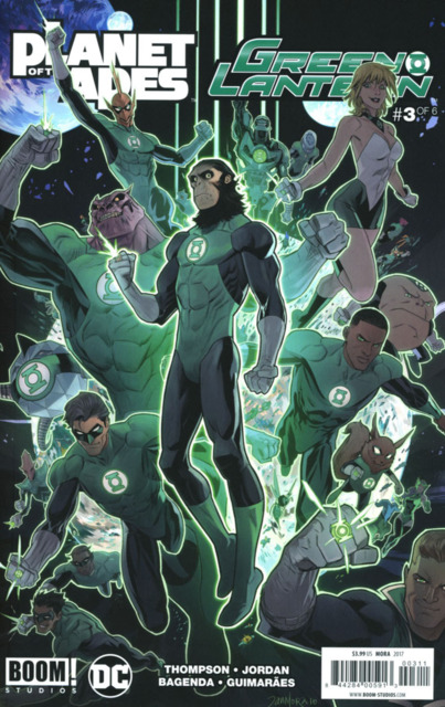 Planet Of The Apes/green Lantern #3