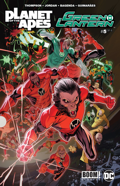 Planet Of The Apes/green Lantern #5