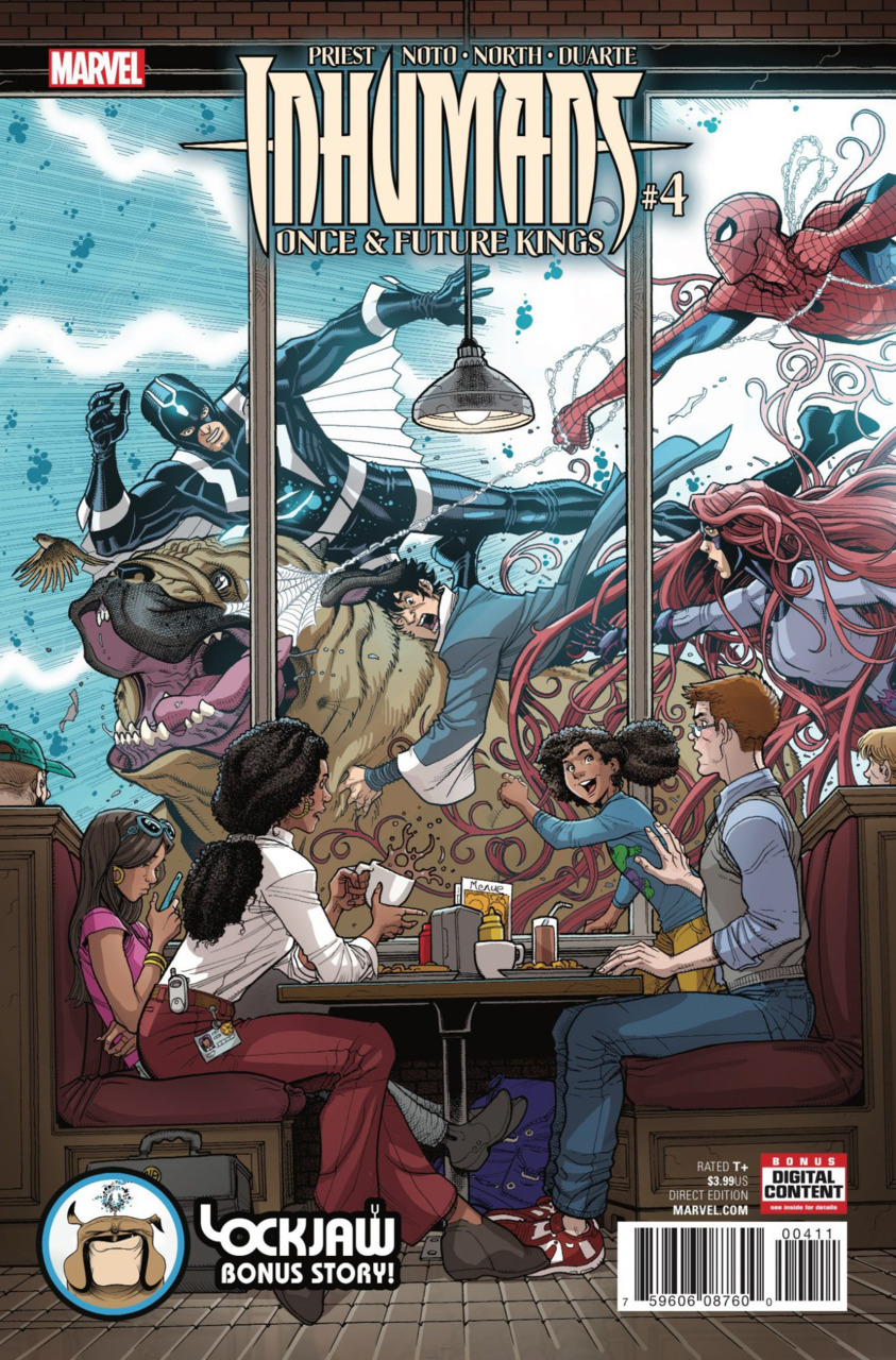 Whatever A Spider Can; Lockjaw: Canine Master Of Time And Space In Cosmic Rube