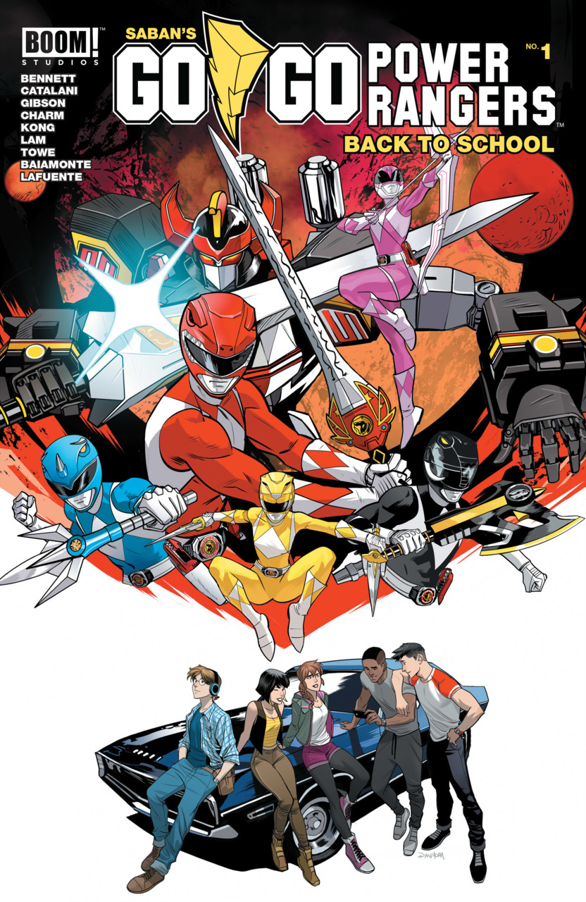 Saban's Go Go Power Rangers: Back To School #1