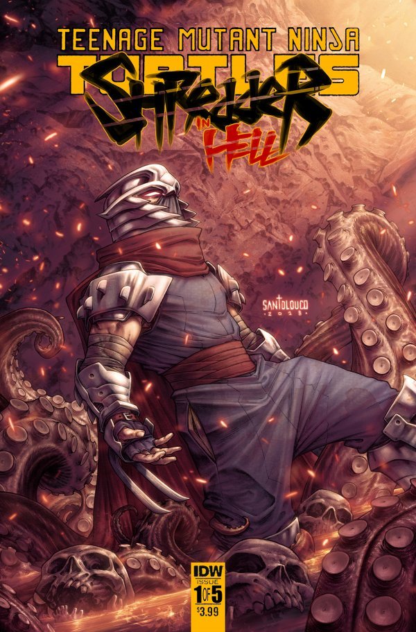 Teenage Mutant Ninja Turtles: Shredder In Hell #1