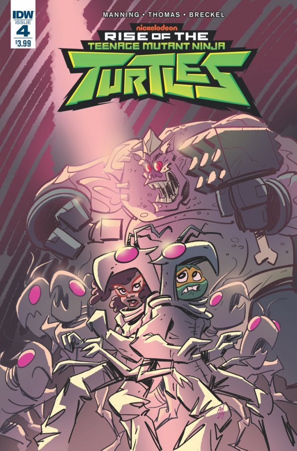 Rise Of Teenage Mutant Ninja Turtles #4