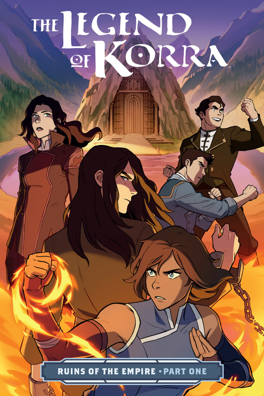 Nickelodeon The Legend Of Korra: Ruins Of The Empire #1