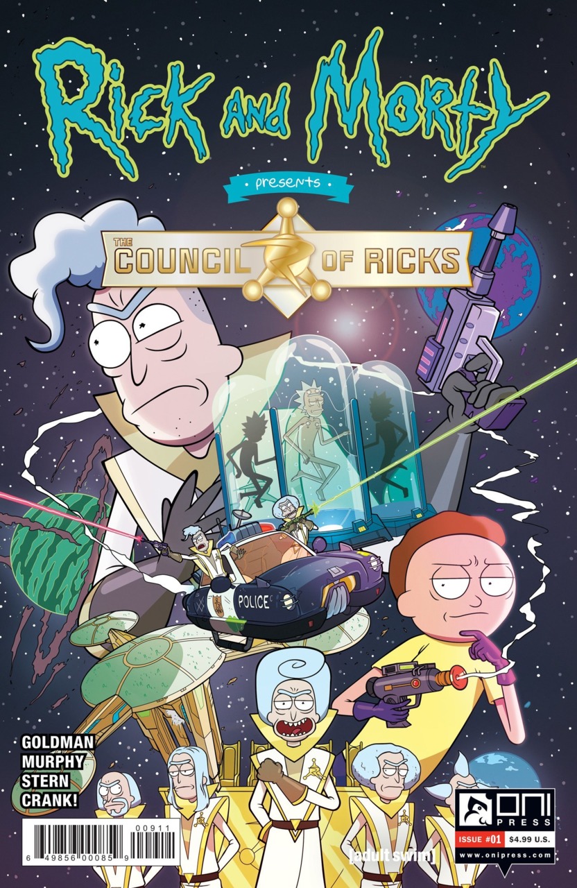 Rick And Morty Presents: The Council Of Ricks #1