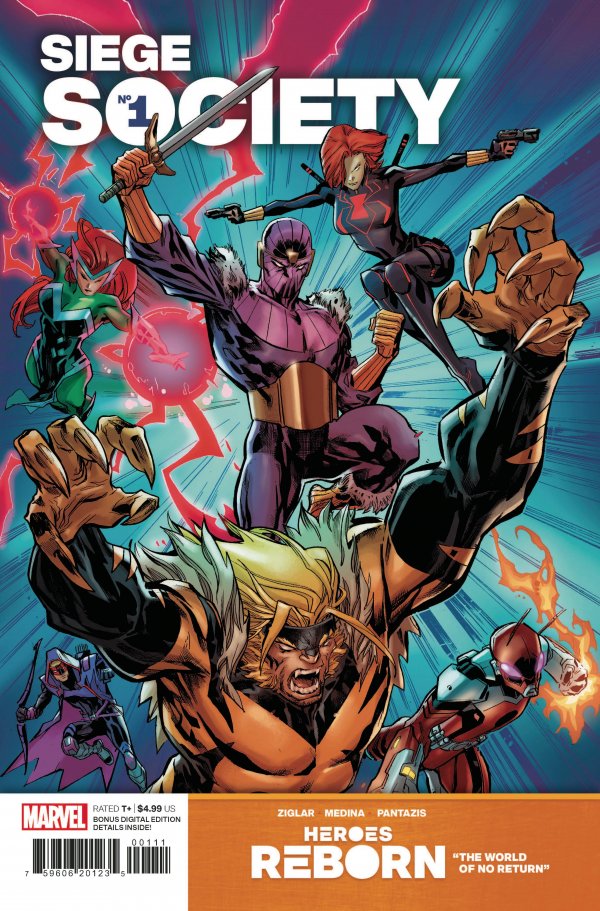 Heroes Reborn: Siege Society #1