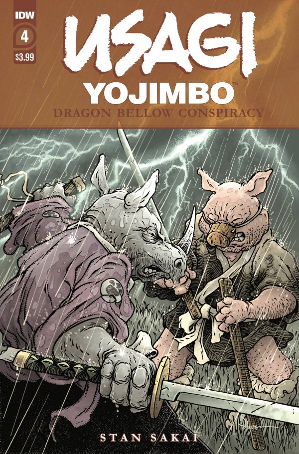 Usagi Yojimbo: Dragon Bellows Conspiracy #4