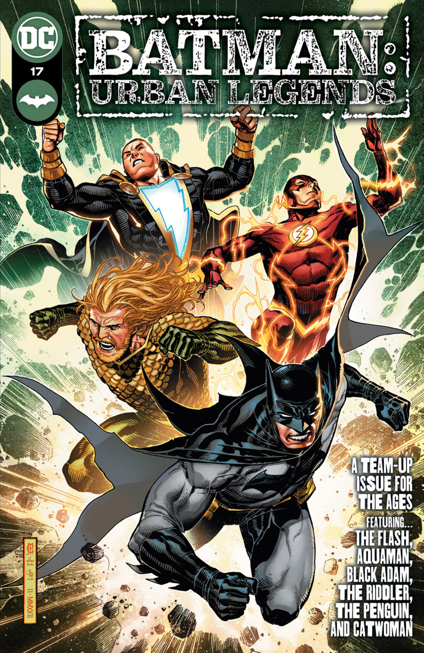 The Flash: Cold Shoulders / Aquaman: The Sea Beyond / Black Adam: Statecraft / Riddler,penguin & Catwoman: On His Worst Nights