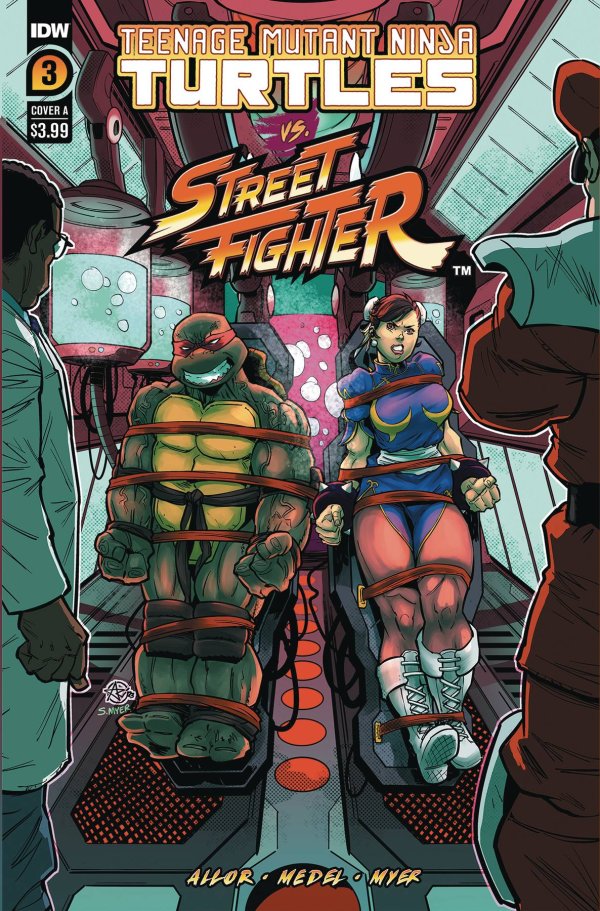 Teenage Mutant Ninja Turtles Vs. Street Fighter #3