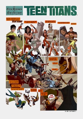 Wednesday Comics Teen Titans