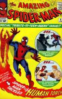 The Terrible Threat Of The Living Brain; Spider-man Tackles The Torch