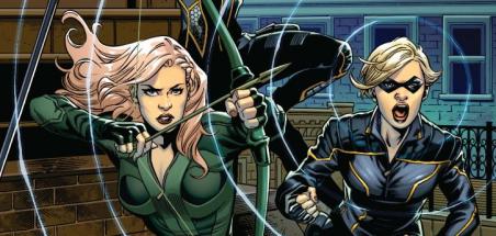 Un poster pour Green Arrow and the Canaries