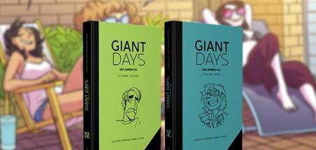 Giant Days Intégrale tome 4 et 5 en financement participatif par Akileos