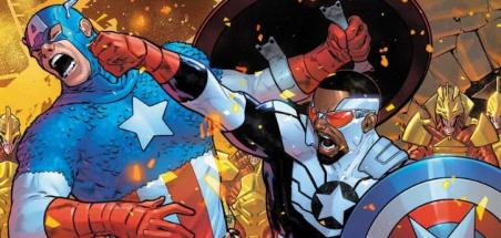 Captain America vs Captain America en mai 2023