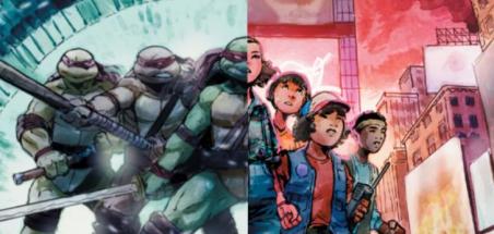 Un crossover entre TMNT / Stranger Things arrive en juillet