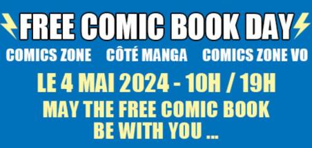 Le Free Comic Book Day 2024 à Comics Zone