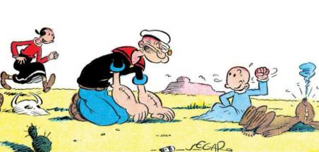Du Popeye inédit en France chez Futuropolis