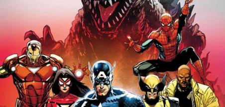Premières couvertures pour Godzilla Vs Avengers #1